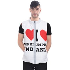 I Love Pumpkin Candy Men s Puffer Vest by ilovewhateva