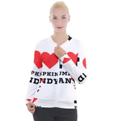 I Love Pumpkin Candy Casual Zip Up Jacket by ilovewhateva