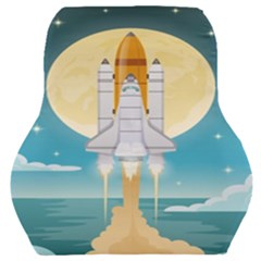 Space-exploration-illustration Car Seat Back Cushion  by Salman4z