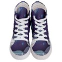 Alien-astronaut-scene Women s Hi-Top Skate Sneakers View1