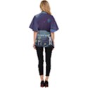 Alien-astronaut-scene Women s Batwing Button Up Shirt View4