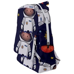 Boy-spaceman-space-rocket-ufo-planets-stars Travelers  Backpack by Salman4z