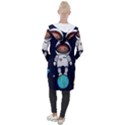 Boy-spaceman-space-rocket-ufo-planets-stars Hooded Pocket Cardigan View2