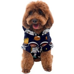 Boy-spaceman-space-rocket-ufo-planets-stars Dog Coat by Salman4z