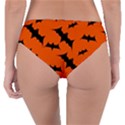 Halloween-card-with-bats-flying-pattern Reversible Classic Bikini Bottoms View4