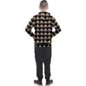 Golden Chess Board Background Men s Pullover Hoodie View2