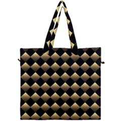 Golden Chess Board Background Canvas Travel Bag by pakminggu