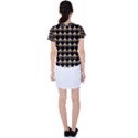 Golden Chess Board Background Women s Sports Top View2