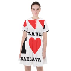 I Love Baklava Sailor Dress by ilovewhateva