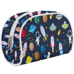 Big-set-cute-astronauts-space-planets-stars-aliens-rockets-ufo-constellations-satellite-moon-rover-v Make Up Case (large) by Salman4z