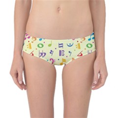 Seamless-pattern-musical-note-doodle-symbol Classic Bikini Bottoms by Salman4z