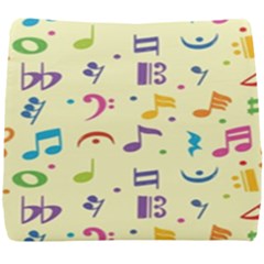 Seamless-pattern-musical-note-doodle-symbol Seat Cushion by Salman4z