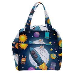 Spaceship-astronaut-space Boxy Hand Bag by Salman4z