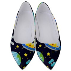 Space-seamless-pattern   - Women s Low Heels by Salman4z