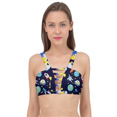 Space-seamless-pattern   - Cage Up Bikini Top by Salman4z