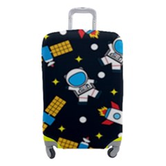 Seamless-adventure-space-vector-pattern-background Luggage Cover (small) by Salman4z