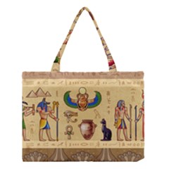 Egypt-horizontal-illustration Medium Tote Bag by Salman4z