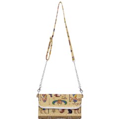 Egypt-horizontal-illustration Mini Crossbody Handbag by Salman4z