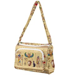 Egypt-horizontal-illustration Front Pocket Crossbody Bag by Salman4z