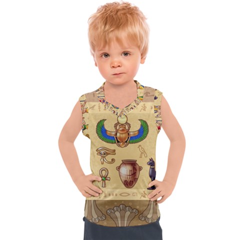 Egypt-horizontal-illustration Kids  Sport Tank Top by Salman4z