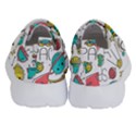 Space-cosmos-seamless-pattern-seamless-pattern-doodle-style Kids  Velcro No Lace Shoes View4