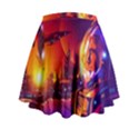 Far-future-human-colonization Mini Flare Skirt View2