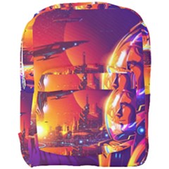 Far-future-human-colonization Full Print Backpack by Salman4z