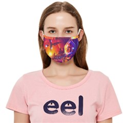 Far-future-human-colonization Cloth Face Mask (adult) by Salman4z