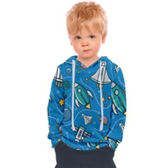 About-space-seamless-pattern Kids  Overhead Hoodie by Salman4z