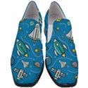 About-space-seamless-pattern Women Slip On Heel Loafers View1