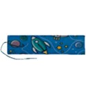 About-space-seamless-pattern Roll Up Canvas Pencil Holder (L) View1