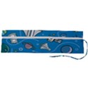 About-space-seamless-pattern Roll Up Canvas Pencil Holder (L) View2