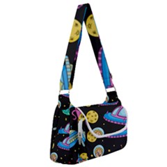 Seamless-pattern-with-space-objects-ufo-rockets-aliens-hand-drawn-elements-space Multipack Bag by Salman4z