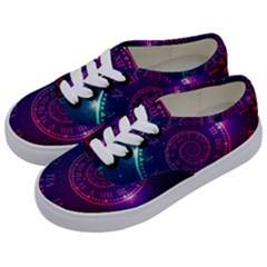 Time-machine Kids  Classic Low Top Sneakers by Salman4z