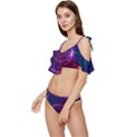 Time-machine Ruffle Edge Tie Up Bikini Set	 View2