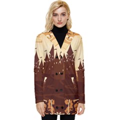 Beautiful-castle Button Up Hooded Coat  by Salman4z