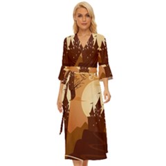 Beautiful-castle Midsummer Wrap Dress by Salman4z