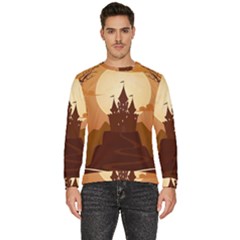 Beautiful-castle Men s Fleece Sweatshirt by Salman4z