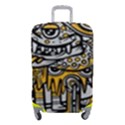 Crazy-abstract-doodle-social-doodle-drawing-style Luggage Cover (Small) View1