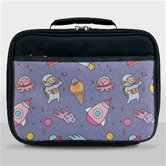 Outer-space-seamless-background Lunch Bag by Salman4z