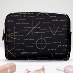 Abstract-math Pattern Make Up Pouch (medium) by Salman4z