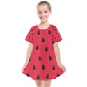 Seamless-watermelon-surface-texture Kids  Smock Dress View1