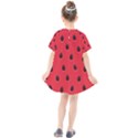 Seamless-watermelon-surface-texture Kids  Smock Dress View2