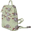 Sloths-pattern-design Buckle Everyday Backpack View1