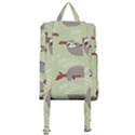 Sloths-pattern-design Buckle Everyday Backpack View3