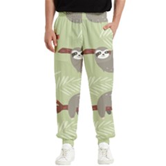 Sloths-pattern-design Men s Elastic Waist Pants