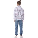 Cat-with-bow-pattern Kids  Half Zip Hoodie View2