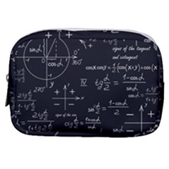 Mathematical-seamless-pattern-with-geometric-shapes-formulas Make Up Pouch (small) by Salman4z