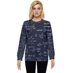 Mathematical-seamless-pattern-with-geometric-shapes-formulas Hidden Pocket Sweatshirt by Salman4z