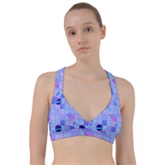 Seamless-pattern-pastel-galaxy-future Sweetheart Sports Bra by Salman4z